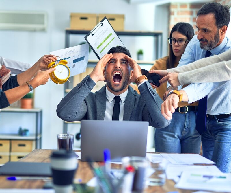 stress, travail, professionnels