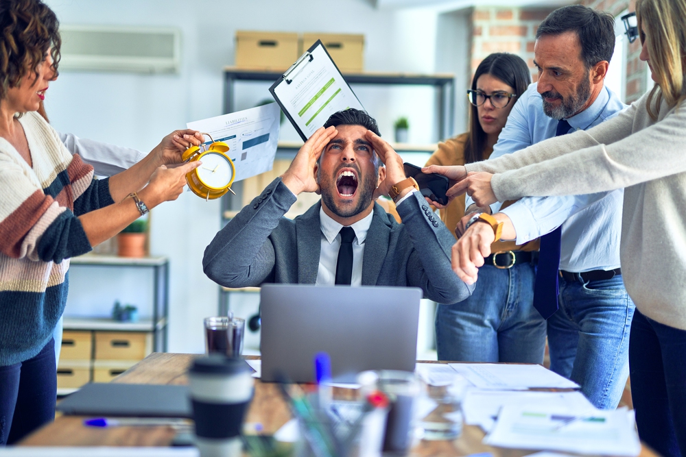stress, travail, professionnels