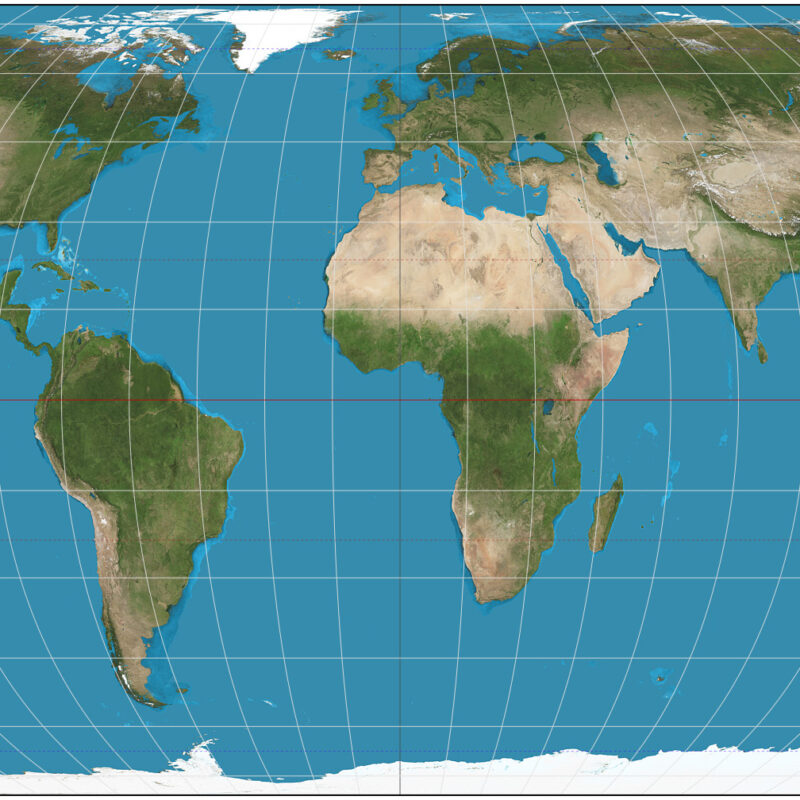 carte du monde, Mercator