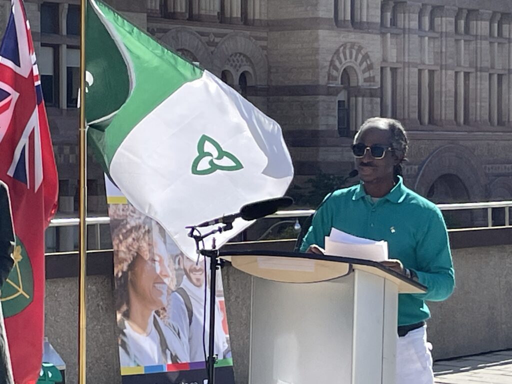 Jour des franco, drapeau, ACFO