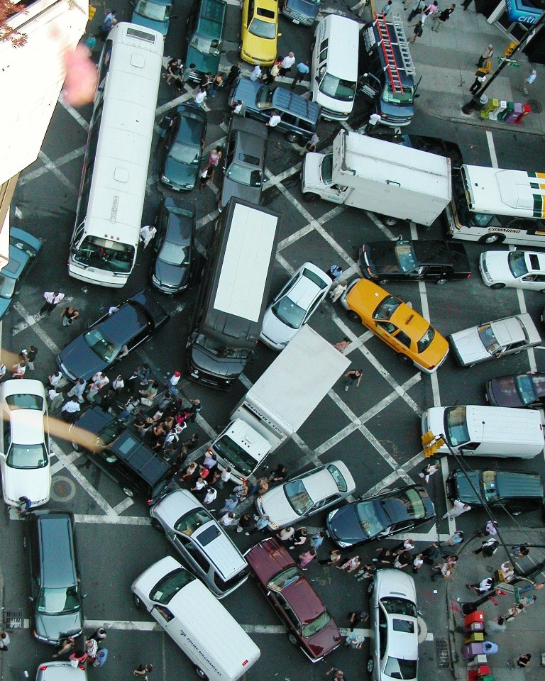 Congestion routière à New York